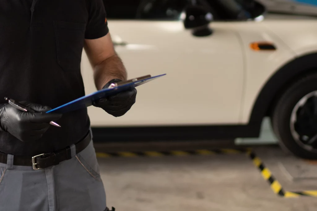 checklist full car service in dublin